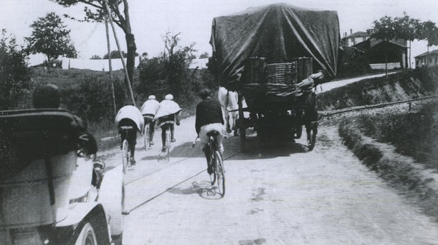 Scène du Tour de France 1904