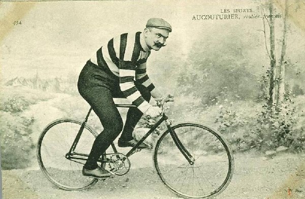 Le coureur cycliste Hippolyte Aucouturier